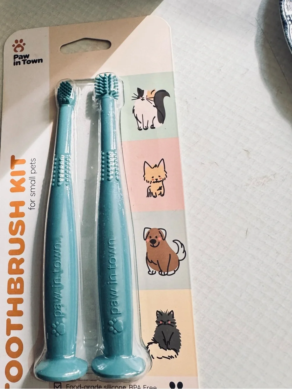Pet Grooming Bundle: toothbrush, toothpaste, harness